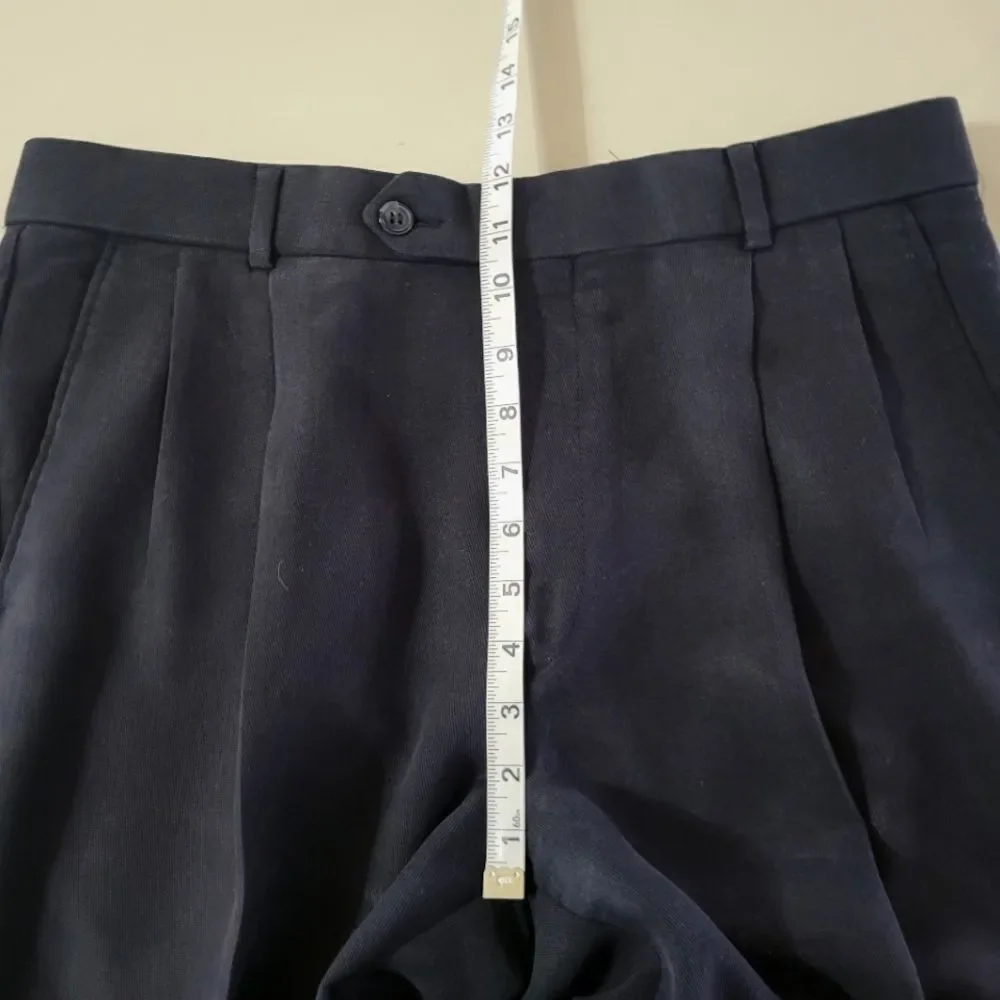 Ballin Men's Comfort-EZE Black Tencel Classic Dress Pants